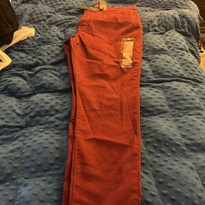 Lee sculpting maroon pants size 10